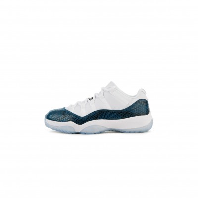 NIKE AIR JORDAN 11 RETRO LOW NAVY SNAKESKIN CD6846-102